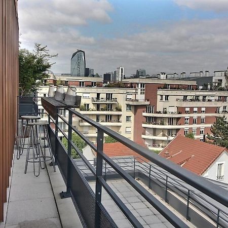 Le Toit Du Montvalerien Suresnes Lejlighed Eksteriør billede